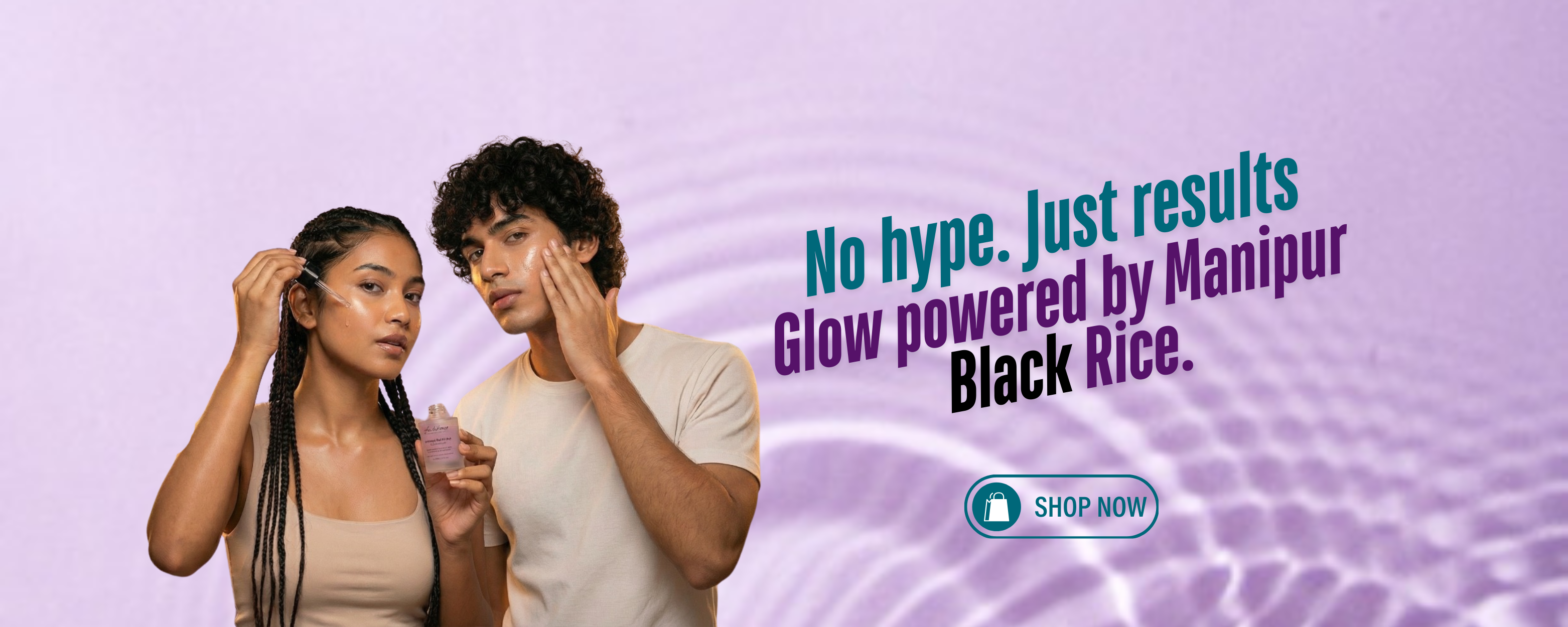 Skin and Science black rice serum - dermatologically tested Indian skincare